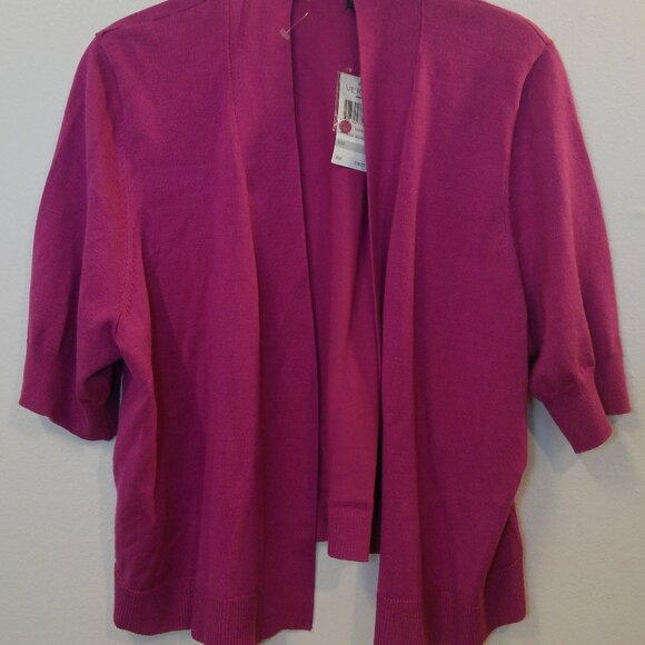 Verve Cardigan Pink Size 1X - Picture 1 of 11